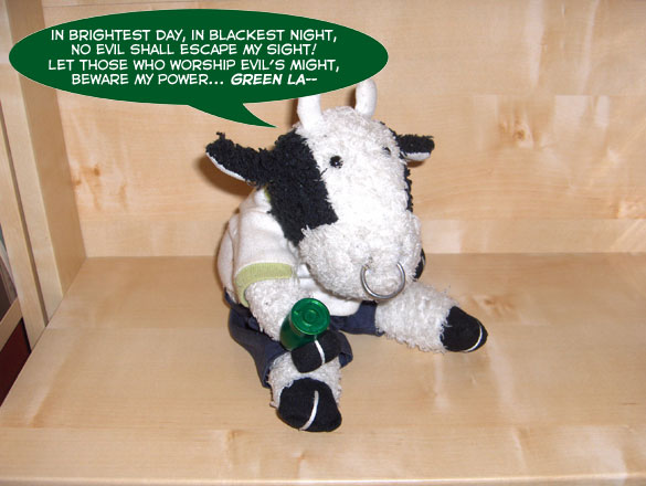 Green Lama? Green Lassie? Green Lagoon? You're going to have to be more specific here, Bully.
