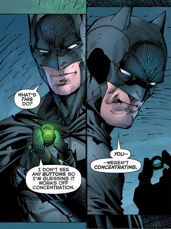 Smug Batman is smug.