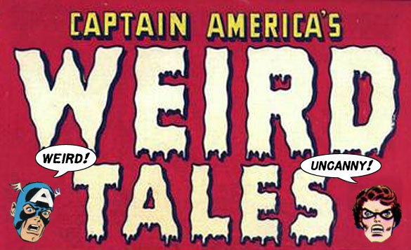 Cap and Bucky see Namor in the shower! Captain America's Weird Tales