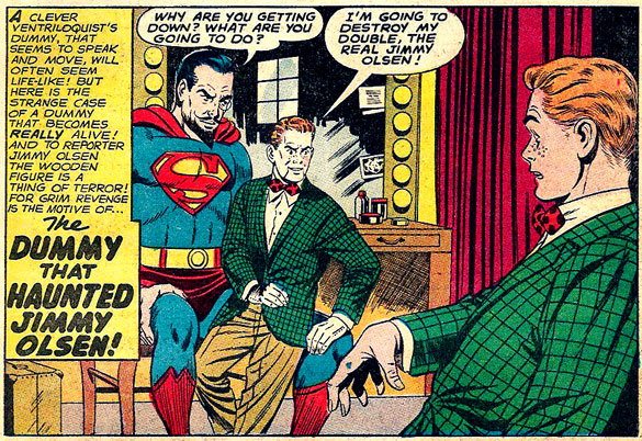 Some people would call this the oddest event ever in their lives. Jimmy Olsen calls it Tuesday.