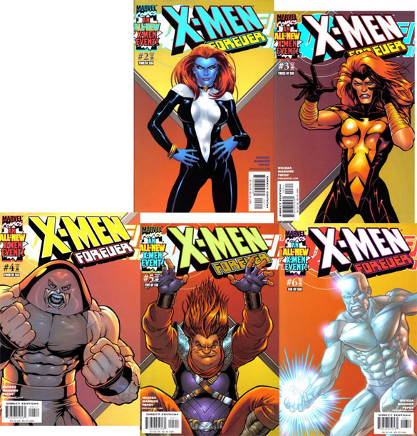 X-Men Forever #2-6
